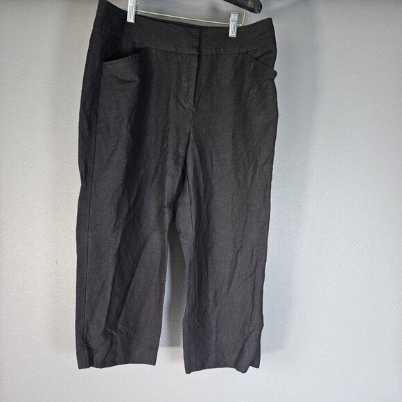 Chaus Linen Capri Size 8 - Picture 1 of 9